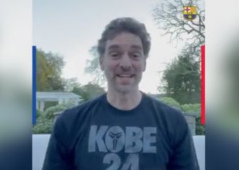 Las primeras palabras de Pau como jugador del Barça: 