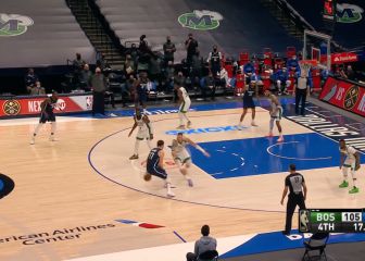 Justo antes del triple ganador Doncic hizo una de las mejores jugadas de su carrera: de otro planeta...