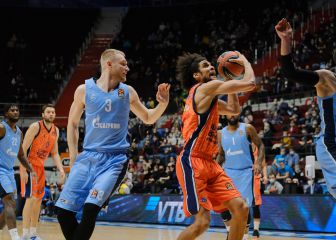 El Valencia Basket aplasta al Zenit y se acerca al 'playoff'