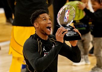 En el All-Star más descafeinado también reina Antetokounmpo