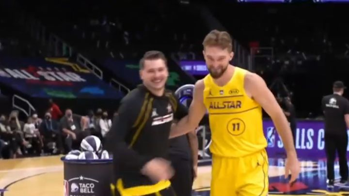 Sabonis vence en las Habilidades por ser el más centrado de todos