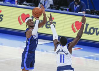 Los Mavs no soportan las bajas de Doncic y Porzingis en OKC