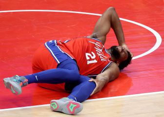 Los Sixers respiran tranquilos: la lesión de Embiid no es tan grave