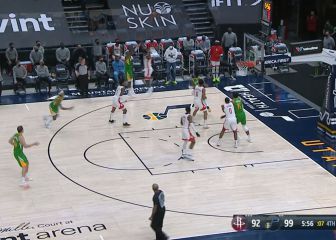 Houston cae ante los Jazz y alarga su mala racha