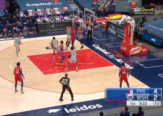 Es una auténtica bestia: el mate imparable de Embiid antes de la lesión se cuela en el Top10