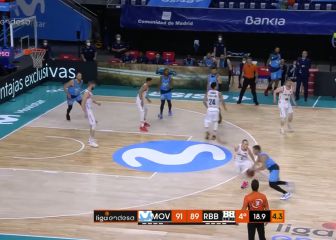 ¡Barea ya gana partidos! Fade away impresionante con el partido ardiendo