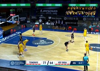 El Lenovo Tenerife se lleva la victoria ante su público