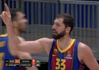 Mirotic y la defensa apuntalan el triunfo del Barça en Milán