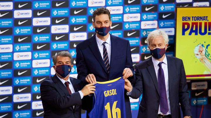 Pau Gasol, presentación con el Barcelona, en directo: regreso al baloncesto y la Liga ACB, en vivo