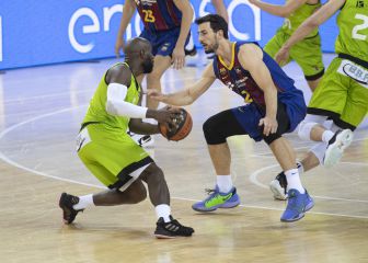 Locura en el Palau: el Fuenla se hace un lío y el Barça sobrevive