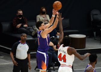 Resúmenes y resultados de la NBA: 45 de Booker para aupar a los Suns