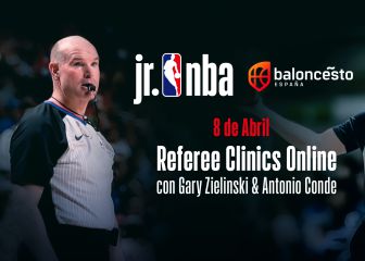 JR NBA y FEB unen fuerzas en un clínic virtual sobre arbitraje