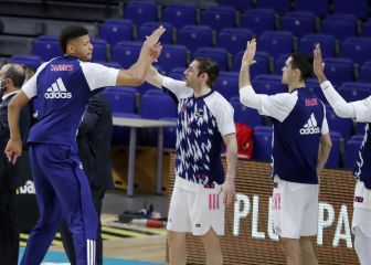 Solo quedan dos plazas: el Madrid pelea por una sin Laso y con Tavares lesionado