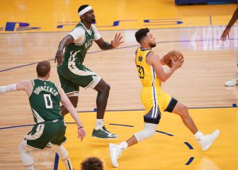 Stephen Curry se va a 41 puntos y mantiene vivos a los Warriors