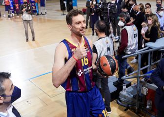 Y al final llegó el día: Pau Gasol vuelve a jugar con el Barcelona