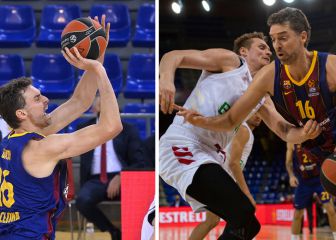 Lo mejor de Pau Gasol en su regreso al Barcelona tras estar dos años sin jugar ni un partido