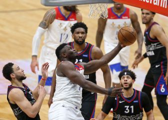 Zion Williamson funde a Embiid