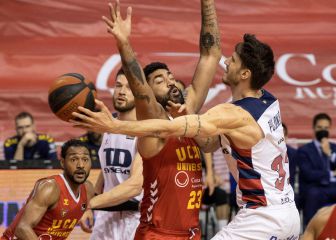 Resumen del UCAM vs. Baskonia de la Liga Endesa