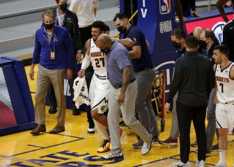 La rodilla de Murray deja destrozados a los Nuggets