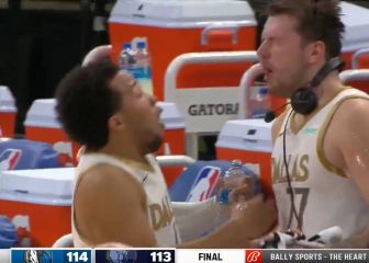 Después de su locura llegó esto: atentos a lo que le hizo un compañero a Doncic