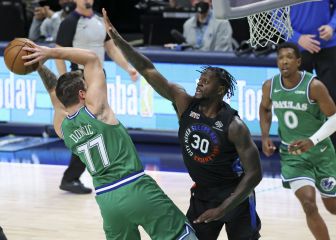 Doncic reparte 19 asistencias, pero cede ante el mejor Julius Randle