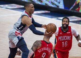 Resúmenes y resultados de la NBA: Westbrook complica a los Pelicans