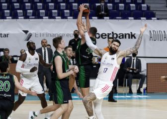 Vincent Poirier debuta y el Madrid le quita las pegatinas a la Penya