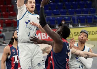 El San Pablo Burgos asalta Vitoria en un tercer cuarto espectacular