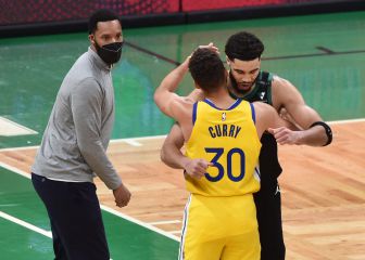 Los Celtics doblegan a los Warriors en un pulso colosal entre Tatum y Curry