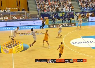 Ajustada victoria del Obradoiro ante el Gran Canaria