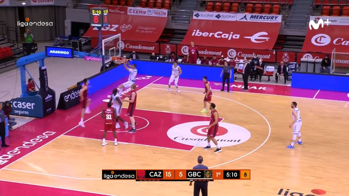Resumen del Basket Zaragoza vs. Gipuzkoa de Liga Endesa