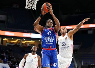 El 1x1 del Madrid: Trey Thompkins fue toda una isla en Estambul