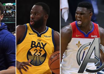 Curry, Green o Zion se pelearán por ser uno de Los Vengadores