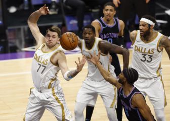 Resbalón de Dallas en Sacramento