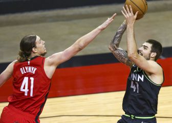 Resúmenes y resultados de la NBA: gran Juancho, renovados Wolves