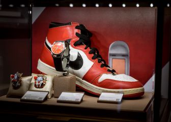 El calzado de 'su alteza voladora', a subasta