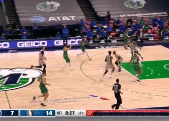 Y Doncic hizo pura magia: vean cómo batió el récord de asistencias de su carrera