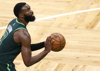 Muerte en vida para los Celtics: Jaylen Brown, de baja indefinida