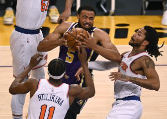 Horten-Tucker OT triple sees Lakers beat Knicks