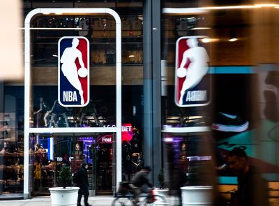La NBA Store en Nueva York.