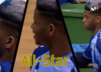 El pívot que marca la moda capilar en la ACB: del brillo a la cresta y las estrellas de colores