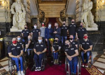 Recepciones institucionales al Bidaideak BSR por el título