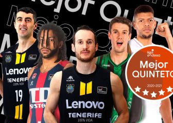 Tavares está en el mejor quinteto de la ACB; Mirotic, al segundo