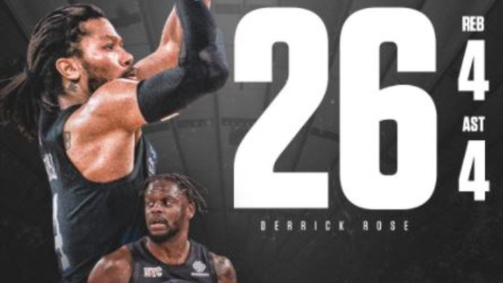 Derrick Rose se fue a 26 puntos y fue, por segundo partido consecutivo, el mejor de su equipo. Los Knicks empatan una serie que viaja a Atlanta con todo por decidir.