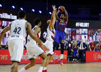 Higgins salva al Barça con un canastón en el segundo final