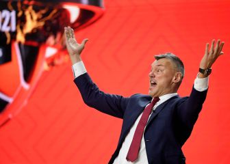 Jasikevicius, contra los árbitros: 