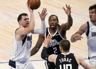Resumen y resultado del Mavericks - Clippers: Playoffs NBA 2020-21