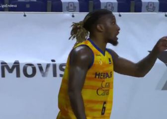 Fue tal paliza del Madrid que un jugador de Gran Canaria se fue de la pista en mitad del partido