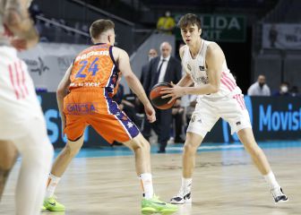 Juan Núñez, el 16º canterano de Laso, debuta con el Real Madrid