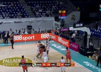 Ha sido tendencia en Twitter tras esto: la acción de Garuba que metió al Madrid en la final